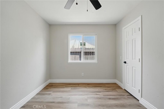 1717 Norval St, Pomona, CA 91766 - unfurnished bedroom featuring light wood-style floors and ceiling fan