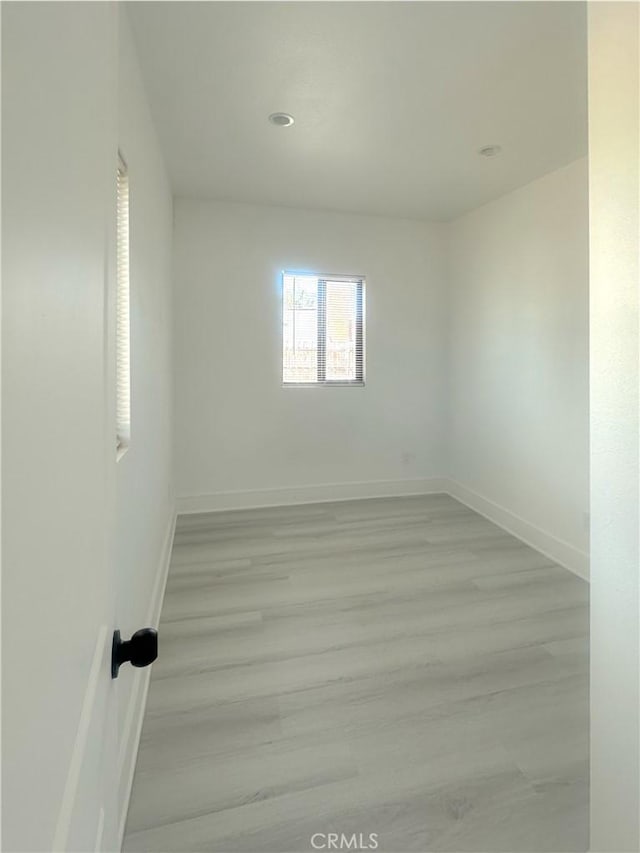 1295 E Whittier Ave, Hemet, CA 92543 - unfurnished room featuring light wood finished floors and recessed lighting