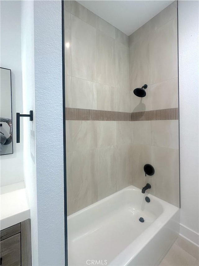 1295 E Whittier Ave, Hemet, CA 92543 - full bath with shower / bath combination and vanity
