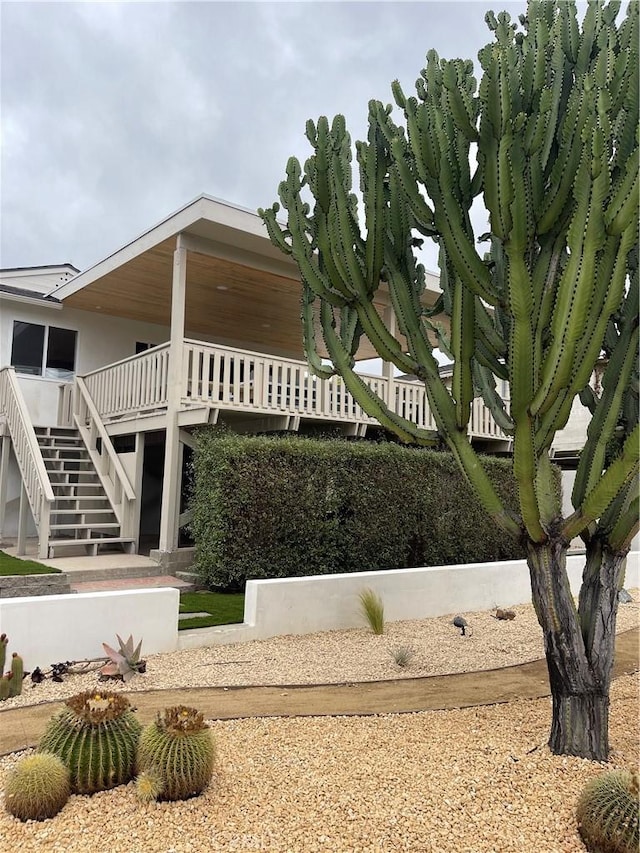 3273 Tilden Ave, Los Angeles, CA 90034 - view of home's exterior with stairway