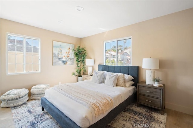 3273 Tilden Ave, Los Angeles, CA 90034 - bedroom featuring dark wood-type flooring and baseboards
