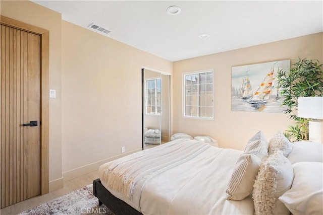 3273 Tilden Ave, Los Angeles, CA 90034 - bedroom with wood finished floors and recessed lighting