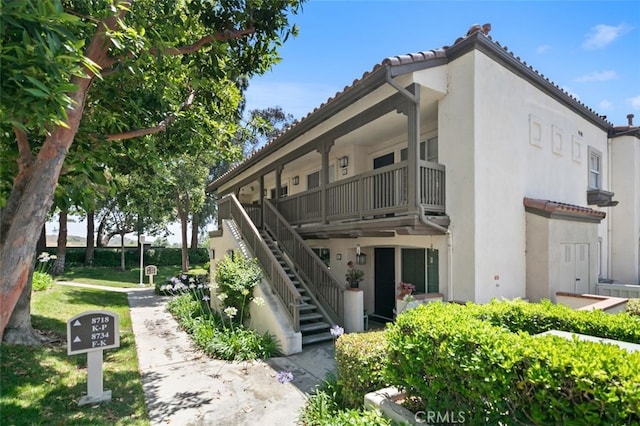 8718 E Indian Hills Rd Unit J, Orange, CA 92869 - view of property with stairs