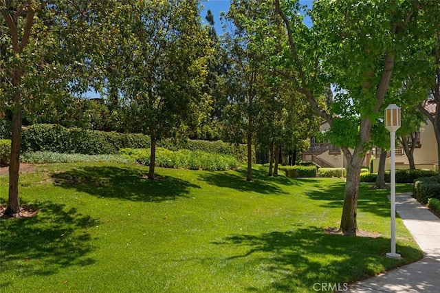 8718 E Indian Hills Rd Unit J, Orange, CA 92869 - view of property's community with a yard