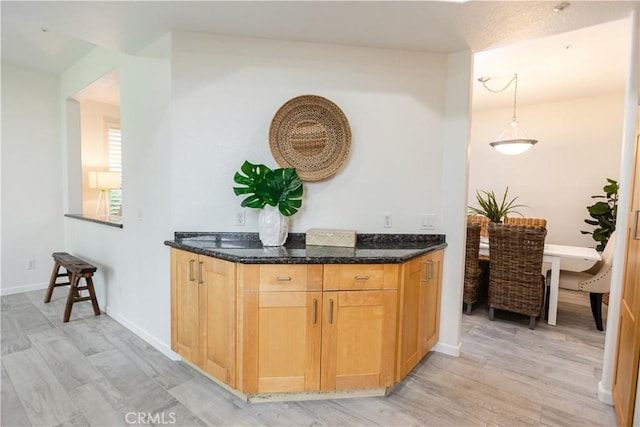 1530 Cyrus Ln, Placentia, CA 92870 - bar with baseboards and light wood finished floors
