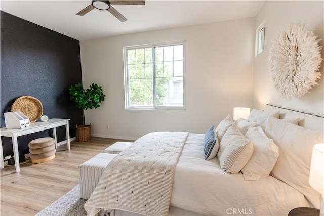 1530 Cyrus Ln, Placentia, CA 92870 - bedroom featuring wood finished floors and ceiling fan