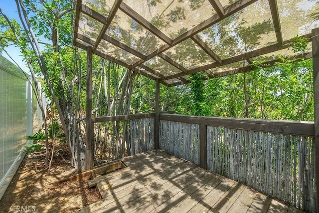 24322 Via Las Junitas, Murrieta, CA 92562 - view of wooden terrace