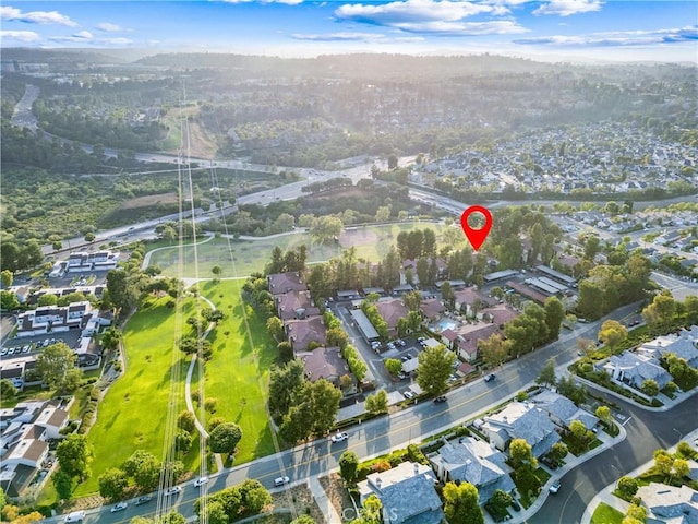 25521 Indian Hill Ln Unit L, Laguna Hills, CA 92653 - aerial view of property and surrounding area with nearby suburban area