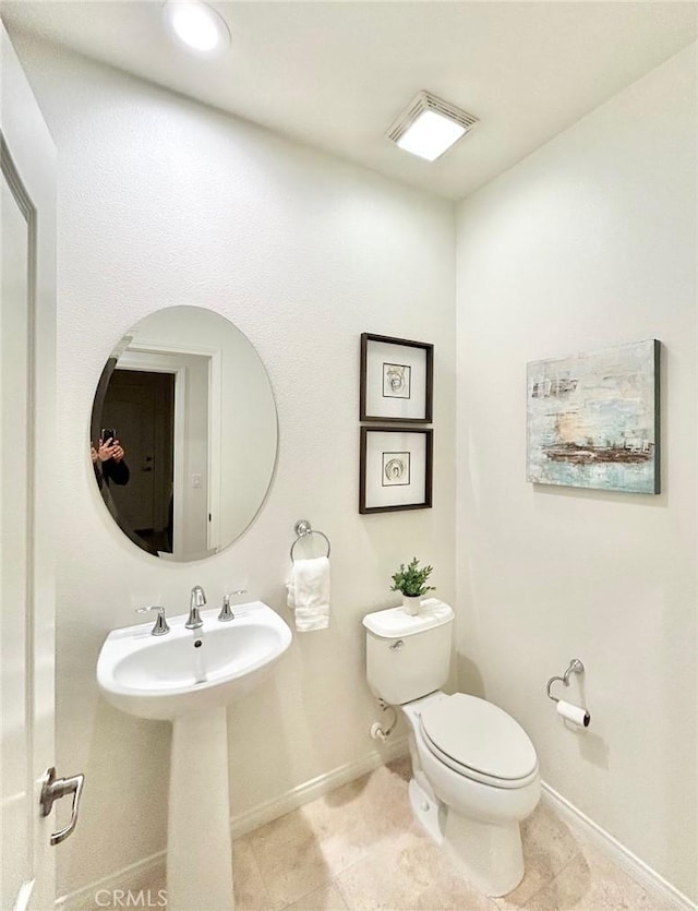 37 Roycroft, Irvine, CA 92620 - bathroom with toilet and tile patterned floors