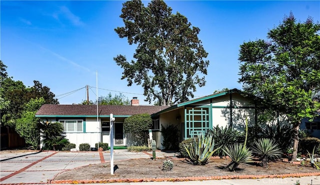 1230 N Mountain Ave, Claremont, CA 91711 - ranch-style home with a chimney