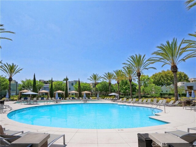 5429 Strand Unit 101, Hawthorne, CA 90250 - community pool featuring a patio