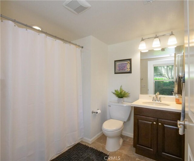 5429 Strand Unit 101, Hawthorne, CA 90250 - full bath with vanity, tile patterned floors, and curtained shower