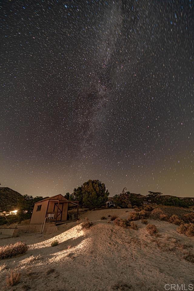 37882 Montezuma Valley Rd, Ranchita, CA 92066 - view of yard with a storage shed