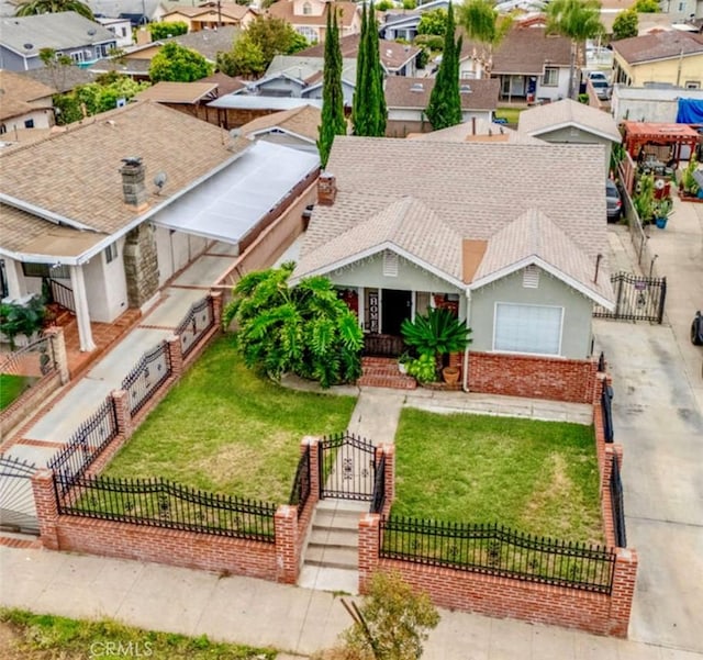 2820 E 6th St, Los Angeles, CA 90023 - aerial view of residential area