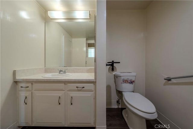 368 Avenida Castilla Unit B, Laguna Woods, CA 92637 - half bathroom with vanity and toilet