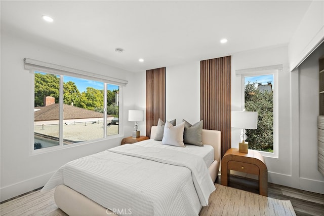 33 Seton Rd, Irvine, CA 92612 - bedroom featuring recessed lighting and wood finished floors