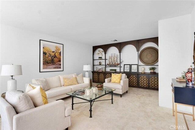9700 Nita Ave, Chatsworth, CA 91311 - living area with light colored carpet