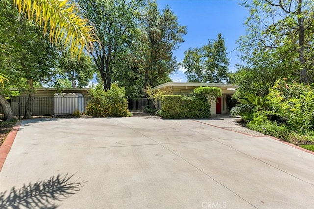 9700 Nita Ave, Chatsworth, CA 91311 - view of patio / terrace with driveway