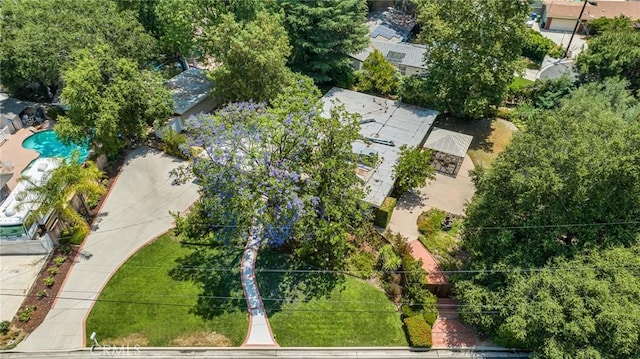 9700 Nita Ave, Chatsworth, CA 91311 - aerial view of a pool area