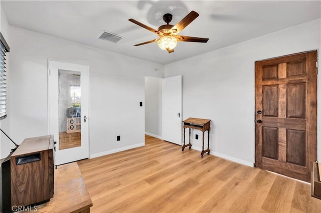 68613 E St, Cathedral City, CA 92234 - unfurnished bedroom with light wood-style floors and baseboards