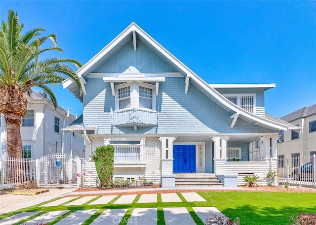 715 S Norton Ave, Los Angeles, CA 90005 - view of front of house featuring covered porch