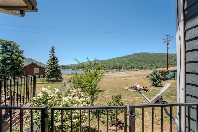 34667 Navajo Rd, Julian, CA 92036 - view of yard featuring a mountain view