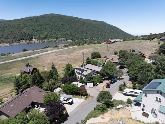 34667 Navajo Rd, Julian, CA 92036 - aerial view of a water and mountain view