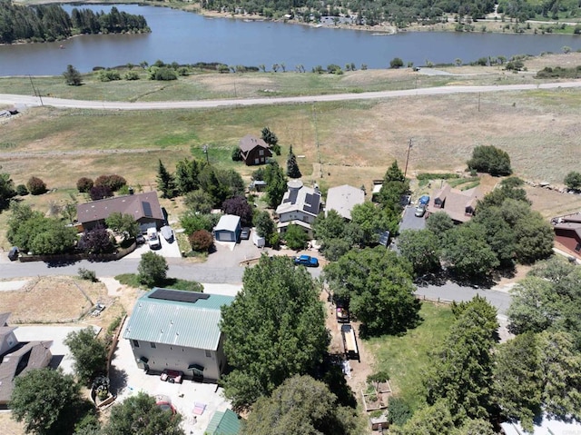 34667 Navajo Rd, Julian, CA 92036 - aerial view of property and surrounding area with a large body of water