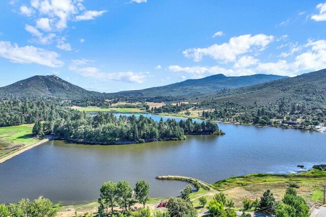 34667 Navajo Rd, Julian, CA 92036 - water view with a mountainous background