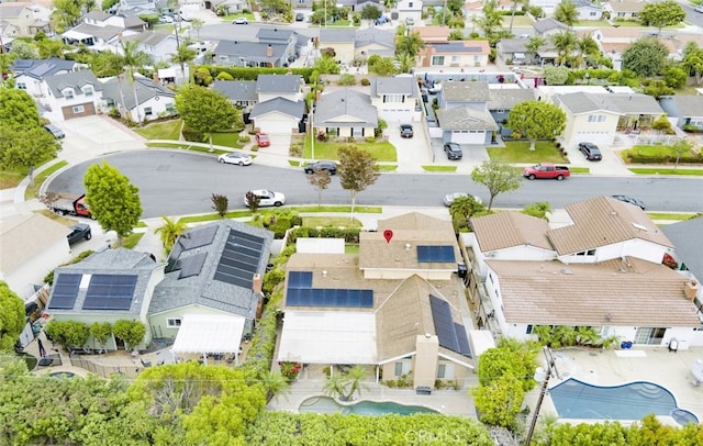 16671 Cedar Cir, Fountain Valley, CA 92708 - aerial perspective of suburban area