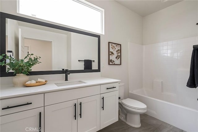 687 W 17th St, Costa Mesa, CA 92627 - bathroom featuring vanity, tub / shower combination, and tile patterned flooring