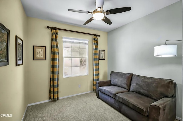 353 American River Ct, Oxnard, CA 93036 - sitting room featuring carpet and a ceiling fan