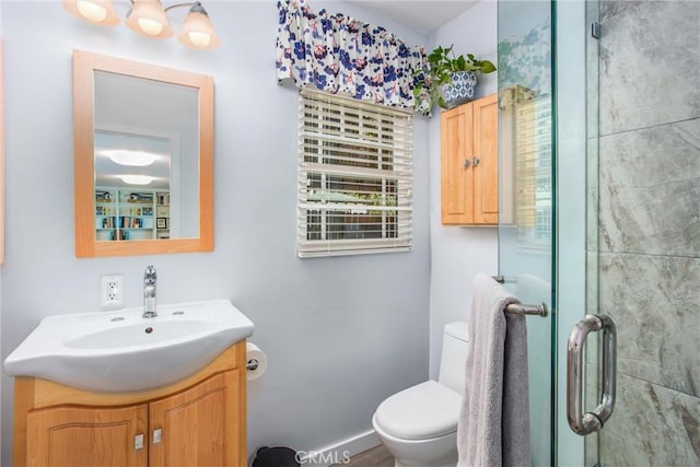 1107 Chestnut Ave, Redlands, CA 92373 - bathroom with vanity and a stall shower