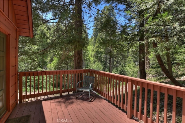425 Blue Jay Canyon Rd, Blue Jay, CA 92317 - view of deck