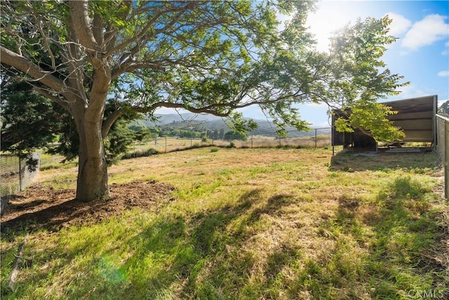14526 Hardtree Dr, Lake Hughes, CA 93532 - view of yard
