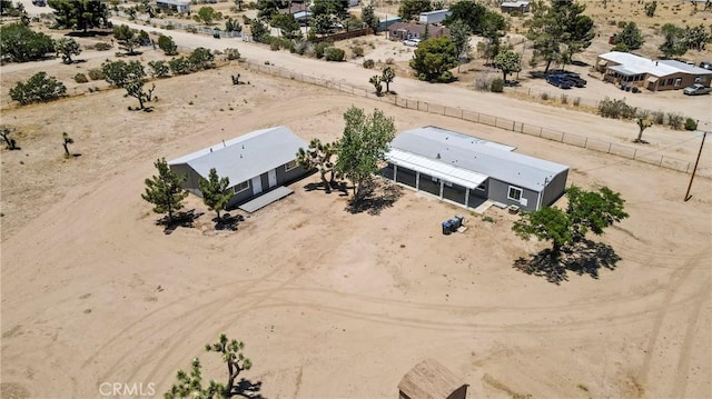 4369 Amador Rd, Phelan, CA 92371 - view from above of property featuring a desert landscape