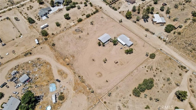 4369 Amador Rd, Phelan, CA 92371 - aerial view of property and surrounding area featuring rural landscape