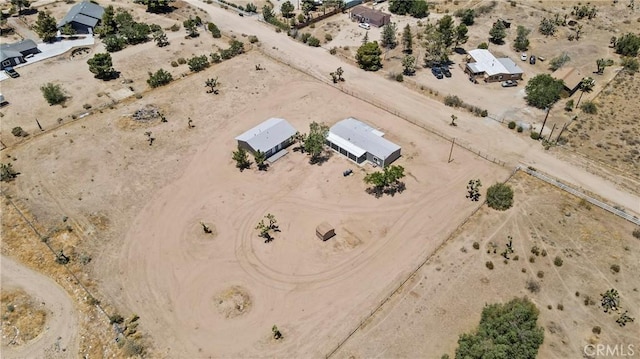 4369 Amador Rd, Phelan, CA 92371 - aerial view of property and surrounding area featuring rural landscape