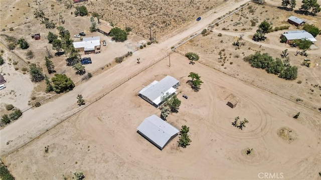 4369 Amador Rd, Phelan, CA 92371 - aerial view of property's location featuring a desert landscape and rural landscape