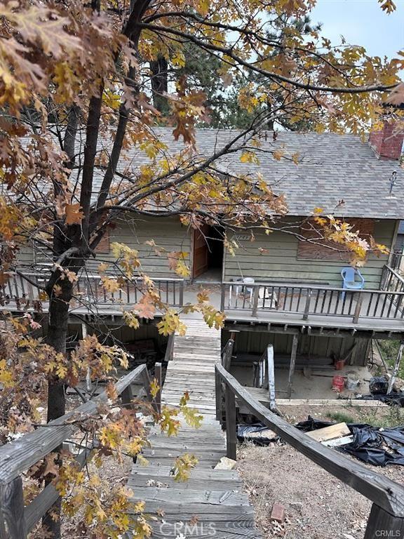 31749 Hilltop Dr, Running Springs, CA 92382 - view of dock area