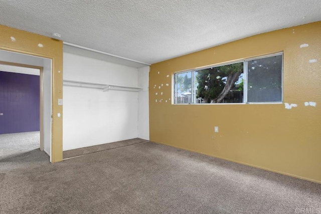 1608 Grandview St, Oceanside, CA 92054 - unfurnished bedroom featuring carpet floors, a closet, and a textured ceiling