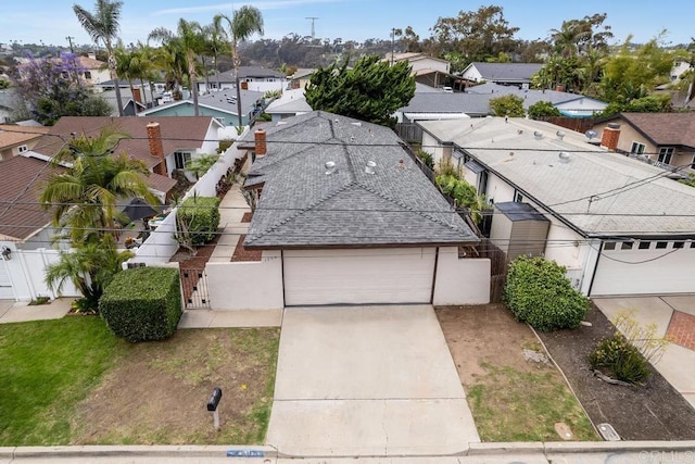 1608 Grandview St, Oceanside, CA 92054 - aerial perspective of suburban area