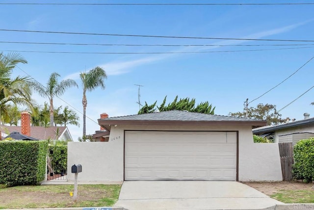 1608 Grandview St, Oceanside, CA 92054 - view of detached garage
