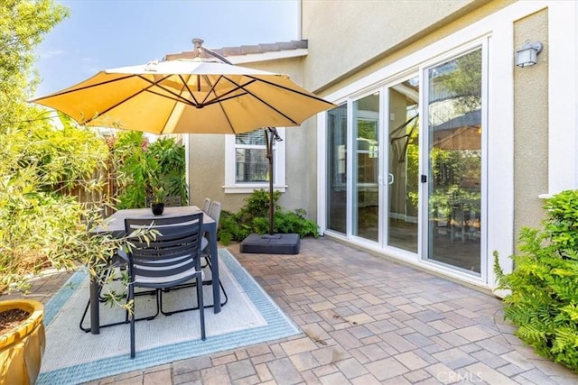 316 Junipero Way, San Luis Obispo, CA 93401 - view of patio featuring outdoor dining area