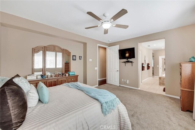 28089 Promontory Ln, Valencia, CA 91354 - bedroom featuring carpet flooring and a ceiling fan