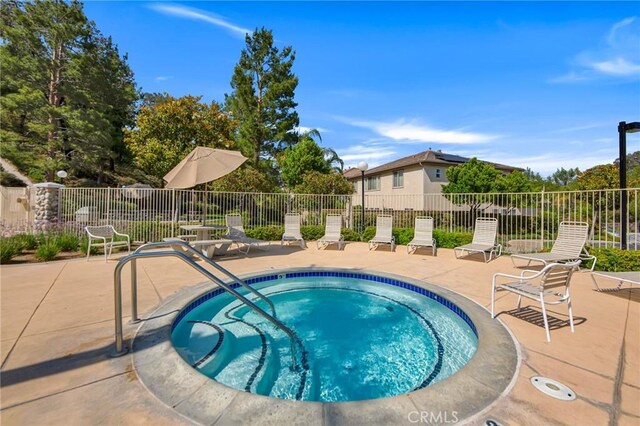 28089 Promontory Ln, Valencia, CA 91354 - view of pool featuring a patio area and a pool