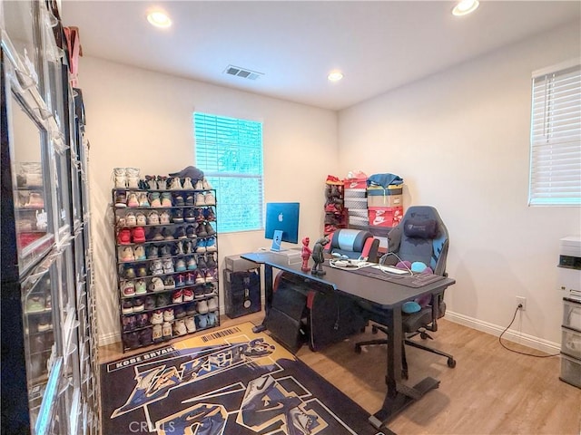 867 E Prommenade Unit B, Azusa, CA 91702 - office space with recessed lighting and wood finished floors