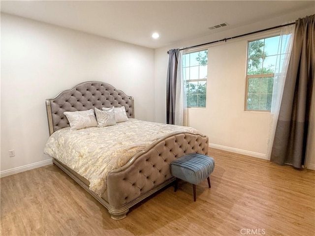 867 E Prommenade Unit B, Azusa, CA 91702 - bedroom featuring light wood-style floors and recessed lighting