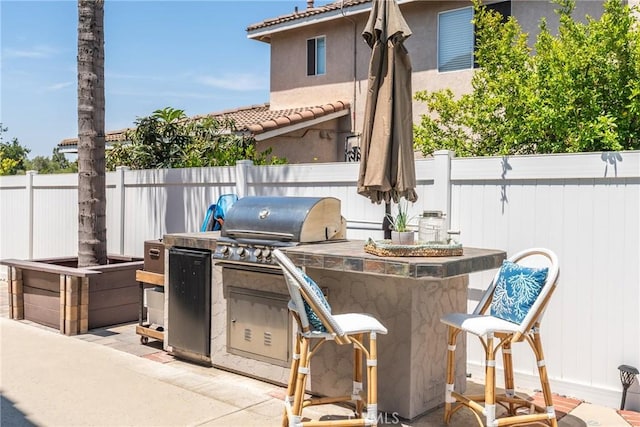 982 Big Spring Ct, Corona, CA 92878 - view of patio / terrace with area for grilling