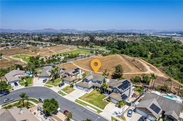982 Big Spring Ct, Corona, CA 92878 - aerial view of residential area with a mountain backdrop